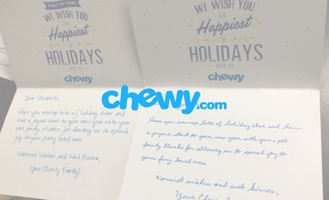 Comment Chewy a distancé Amazon sur son marché en utilisant les cartes manuscrites