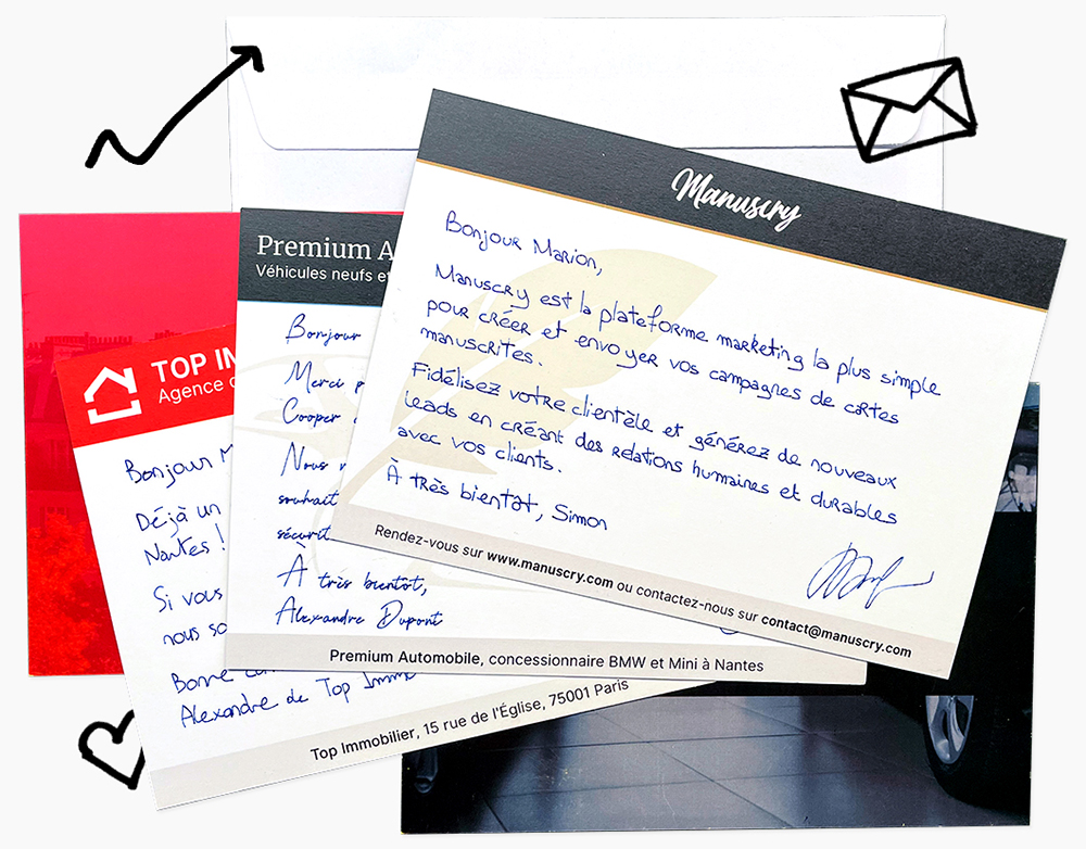 Exemple de cartes