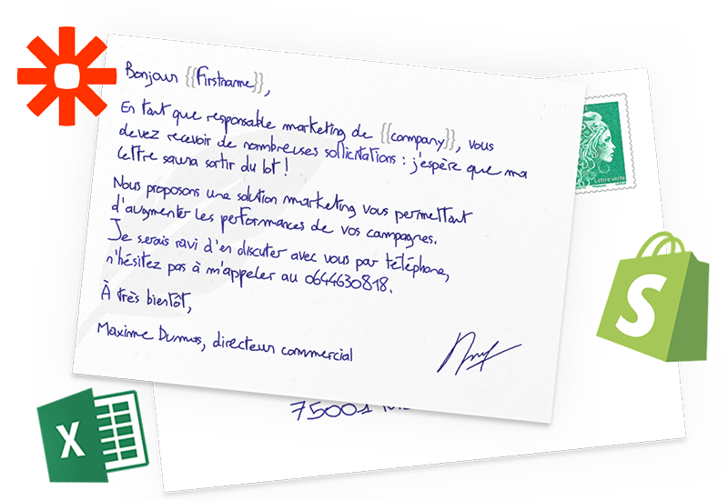 Cartes manuscry
