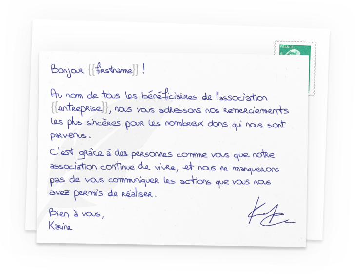 Demandes de dons