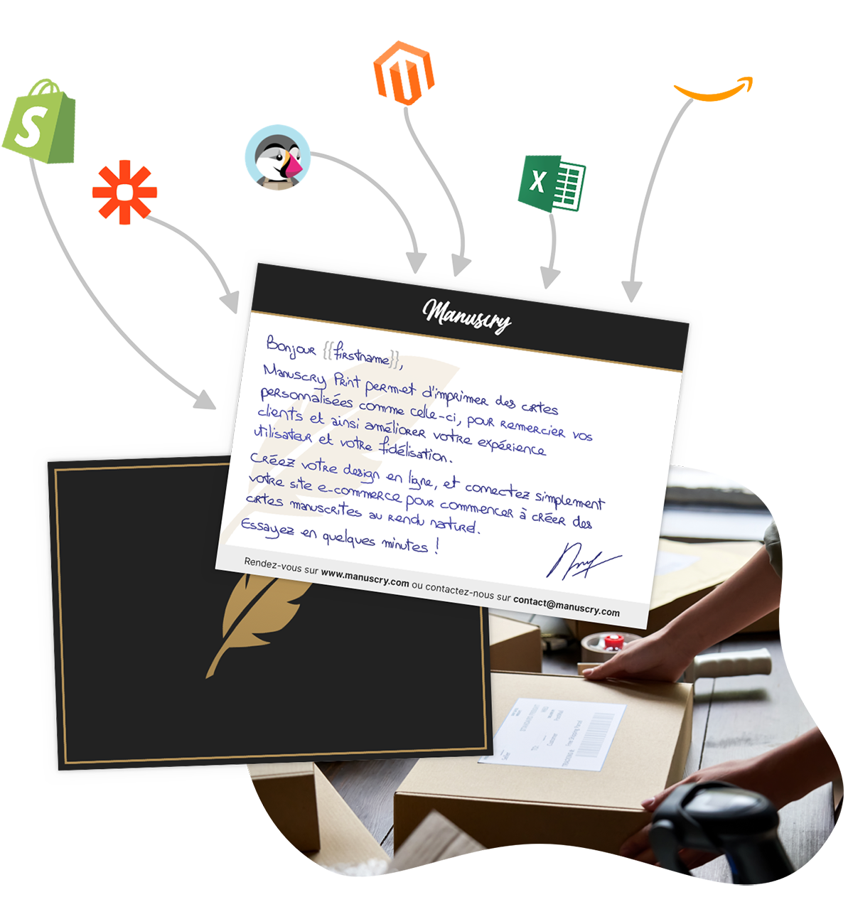 Application Manuscry Print